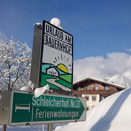 Apartmán Ferienhaus Schleicherhof - Wildauer Martin Strass im Zillertal